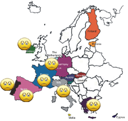 Eurolanden in de schulden